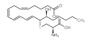 	14,15-Leukotriene E4 - Chemical structure and product image