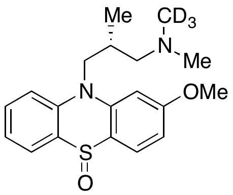 	Levomepromazine-d3 Sulfoxide - Chemical structure and product image