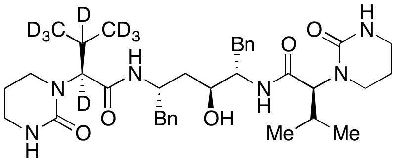 	Lopinavir N2,N5-Divalinate Impurity-d8 - Chemical structure and product image