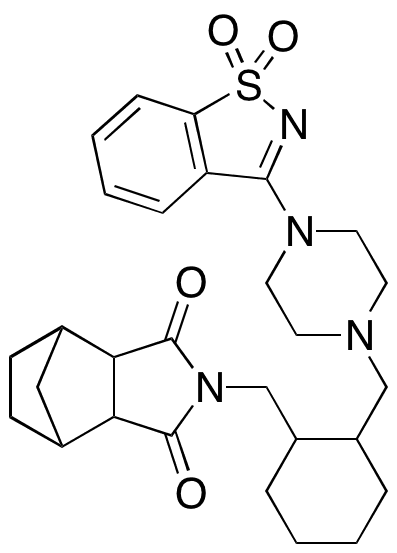 	Lurasidone Sulfone - Chemical structure and product image