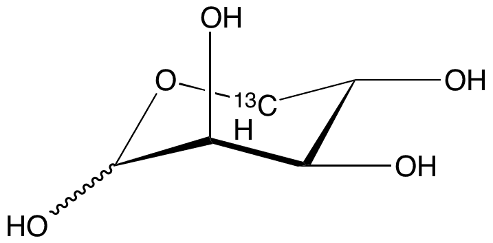 	L-Lyxose-5-13C - Chemical structure and product image
