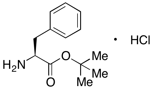 L-Phenylalanine tert-Butyl Ester Hydrochloride - Chemical structure and product image