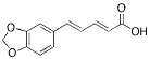 (E,E)-Piperic Acid - Chemical structure and product image