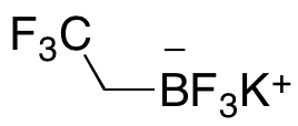 Potassium Trifluoro(2,2,2-trifluoroethyl)borate - Chemical structure and product image