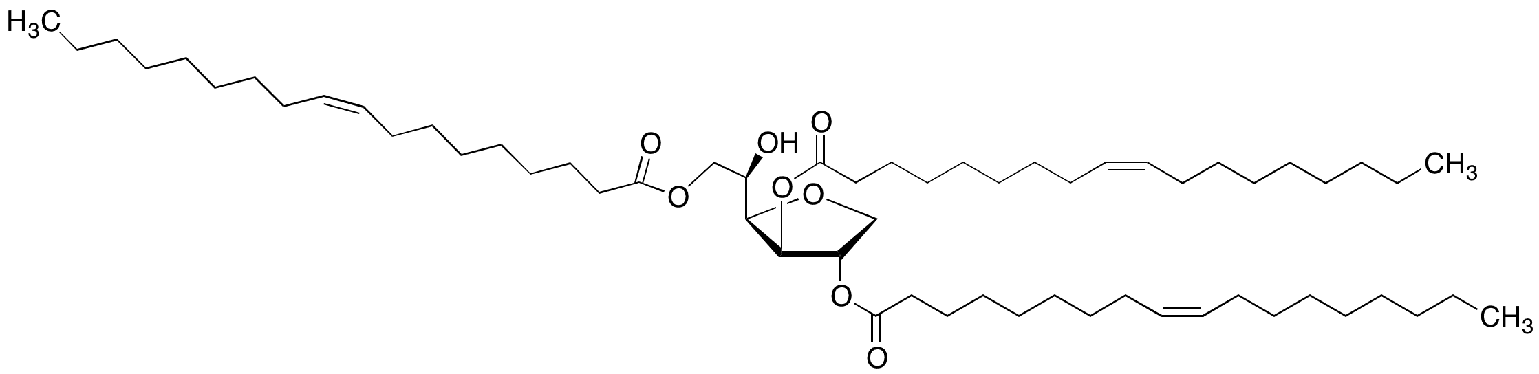 Sorbitane Trioleate - Chemical structure and product image