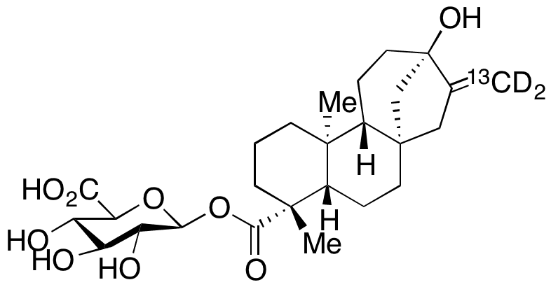 Silodosin-d6 beta-D-Glucuronide Sodium Salt - Chemical structure and product image