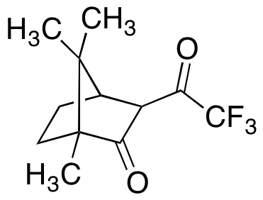(+)-3-(Trifluoroacetyl)camphor - Chemical structure and product image