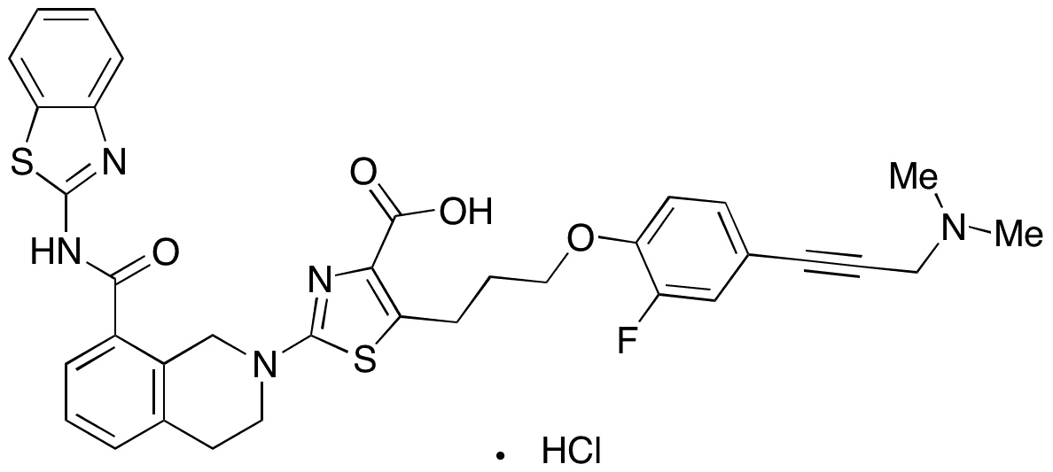  A-1155463 Hydrochloride - Chemical structure and product image