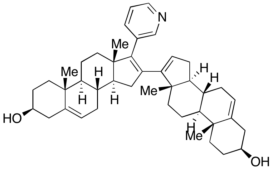  (3β)-16-[(3β)-3-Hydroxyandrosta-5,16-dien-17-yl]-17-(3-pyridinyl)-androsta-5,16-dien-3-ol - Chemical structure and product image
