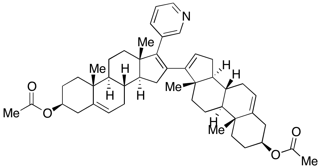  (3β)-16-[(3β)-3-(Acetyloxy)androsta-5,16-dien-17-yl]-17-(3-pyridinyl)-androsta-5,16-dien-3-ol 3-Acetate - Chemical structure and product image