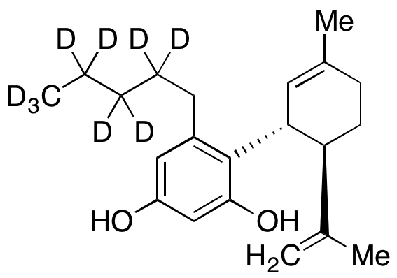 Abnormal Cannabidiol-d9 - Chemical structure and product image