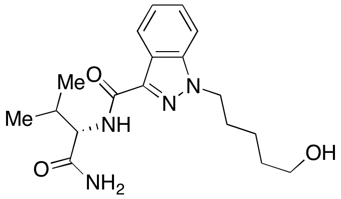 AB-PINACA N-(5-Hydroxypentyl) Metabolite - Chemical structure and product image