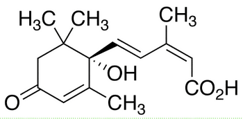  (+)-cis,trans-Abscisic Acid, 98% - Chemical structure and product image