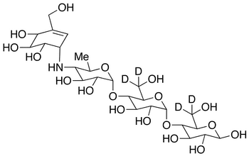  Acarbose-dx - Chemical structure and product image