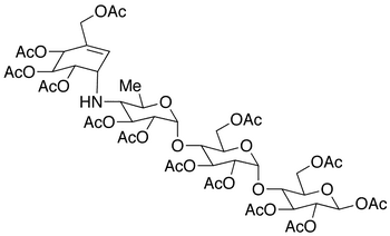Acarbose Tridecaacetate - Chemical structure and product image