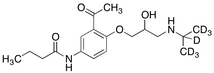  Acebutolol-d7 - Chemical structure and product image