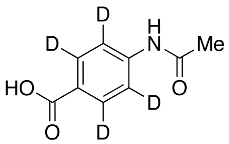 Acedoben-d4 - Chemical structure and product image