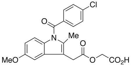  Acemetacin - Chemical structure and product image