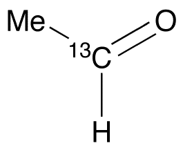 Acetaldehyde-13C - Chemical structure and product image