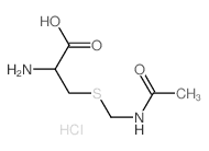  S-Acetamidomethyl-L-cysteine Hydrochloride - Chemical structure and product image