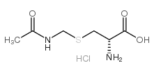  S-Acetamidomethyl-D-cysteine Hydrochloride - Chemical structure and product image