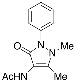  4-Acetamido Antipyrine - Chemical structure and product image