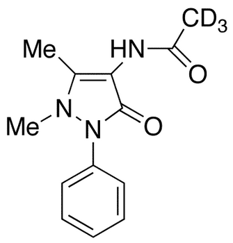 4-Acetamido Antipyrine-d3 - Chemical structure and product image