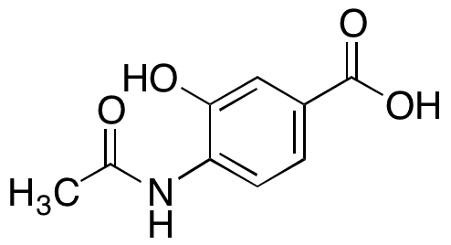 4-Acetamido-3-hydroxybenzoic Acid - Chemical structure and product image