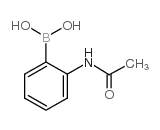 2-Acetylaminophenylboronic acid - Chemical structure and product image