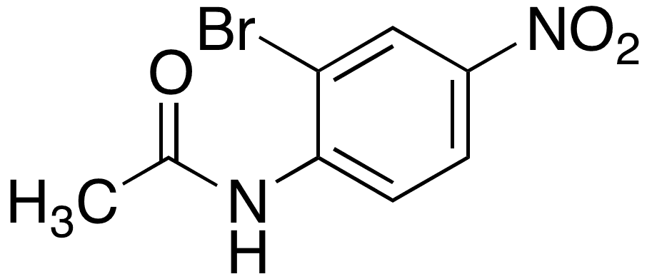  N-Acetyl 2-bromo-4-nitroaniline - Chemical structure and product image
