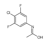  N-Acetyl 4-chloro-3,5-difluoroaniline - Chemical structure and product image