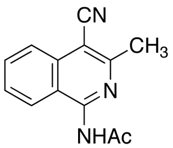  1-Acetamido-4-cyano-3-methylisoquinoline - Chemical structure and product image