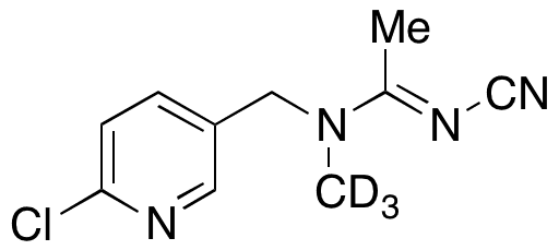  Acetamiprid-d3 - Chemical structure and product image