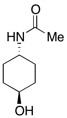 trans-4-Acetamidocyclohexanol - Chemical structure and product image