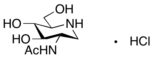 2-Acetamido-1,2-dideoxynojirimycin Hydrochloride - Chemical structure and product image