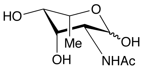  2-Acetamido-2,6-dideoxy-L-talose - Chemical structure and product image
