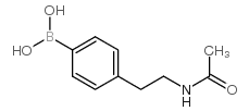  4-(2-Acetamidoethyl)phenylboronic acid - Chemical structure and product image