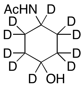  4-Acetamidocyclohexanol-d10 - Chemical structure and product image