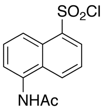 5-Acetamidonaphthalene-1-sulfonyl Chloride - Chemical structure and product image
