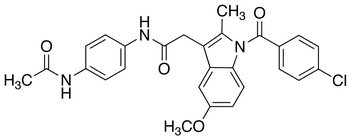 N-(4-Acetamidophenyl)indomethacin Amide - Chemical structure and product image