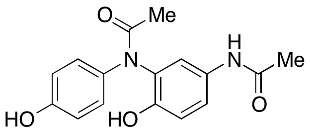 N-​[5-​(Acetylamino)​-​2-​hydroxyphenyl]​-​N-​(4-​hydroxyphenyl)​acetamide - Chemical structure and product image
