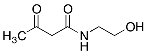 β-(N-Acetoacetylamino)ethanol - Chemical structure and product image