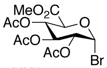 Acetobromo-α-D-glucuronic Acid Methyl Ester - Chemical structure and product image