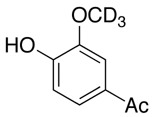 Acetovanillone-d3 - Chemical structure and product image
