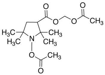 1-Acetoxy-3-(acetoxymethoxy)carbonyl-2,2,5,5-tetramethylpyrrolidine - Chemical structure and product image