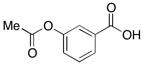 3-Acetoxybenzoic Acid - Chemical structure and product image