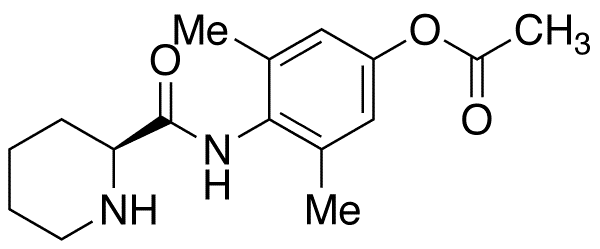 4-Acetyloxy-N-despropyl Ropivacaine - Chemical structure and product image
