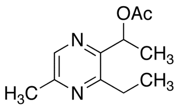 2-(1-Acetoxyethyl)-3-ethyl-5-methylpyrazine - Chemical structure and product image