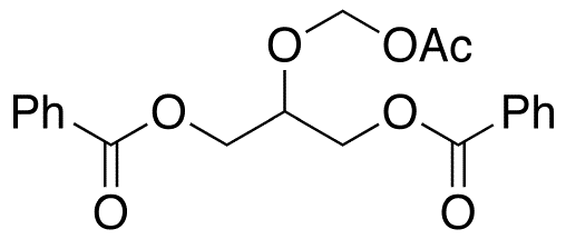 2-(Acetoxymethoxy)-1,3-propanediyl Dibenzoate - Chemical structure and product image