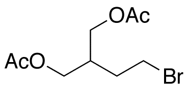 2-(Acetoxymethyl)-4-bromobutyl Acetate - Chemical structure and product image